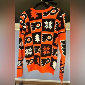NWT NHL Philadelphia Flyers Hockey Ugly Christmas Sweater
